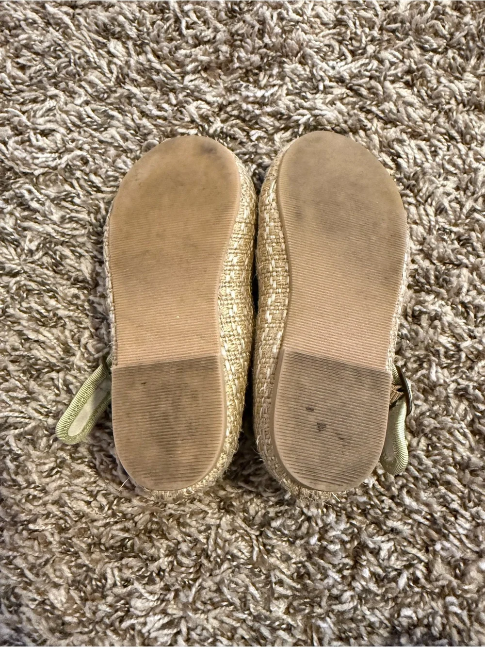 Joyfolie Girls Embroidered Floral Mary Janes in Beige, Brown, and Tan